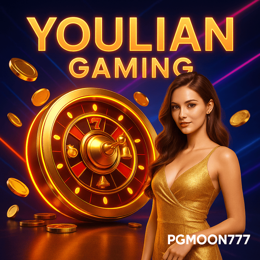 “YOULIAN GAMING ค่ายเกมคาสิโนออนไลน์น้องใหม่มาแรงกับ PGMOON777”