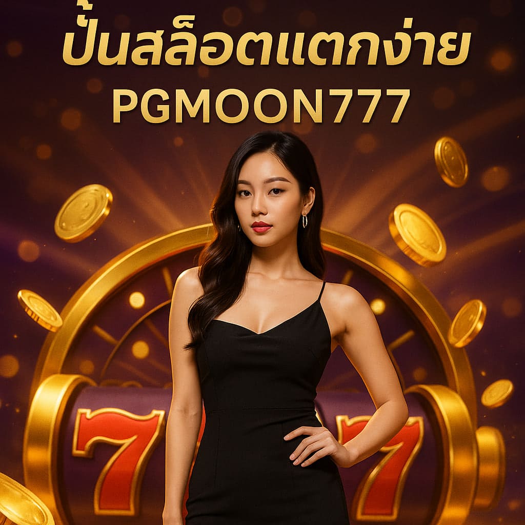 ปั่นสล็อตแตกง่ายบน PGMOON777 โอกาสลุ้นโบนัสสูงสุดทุกวัน