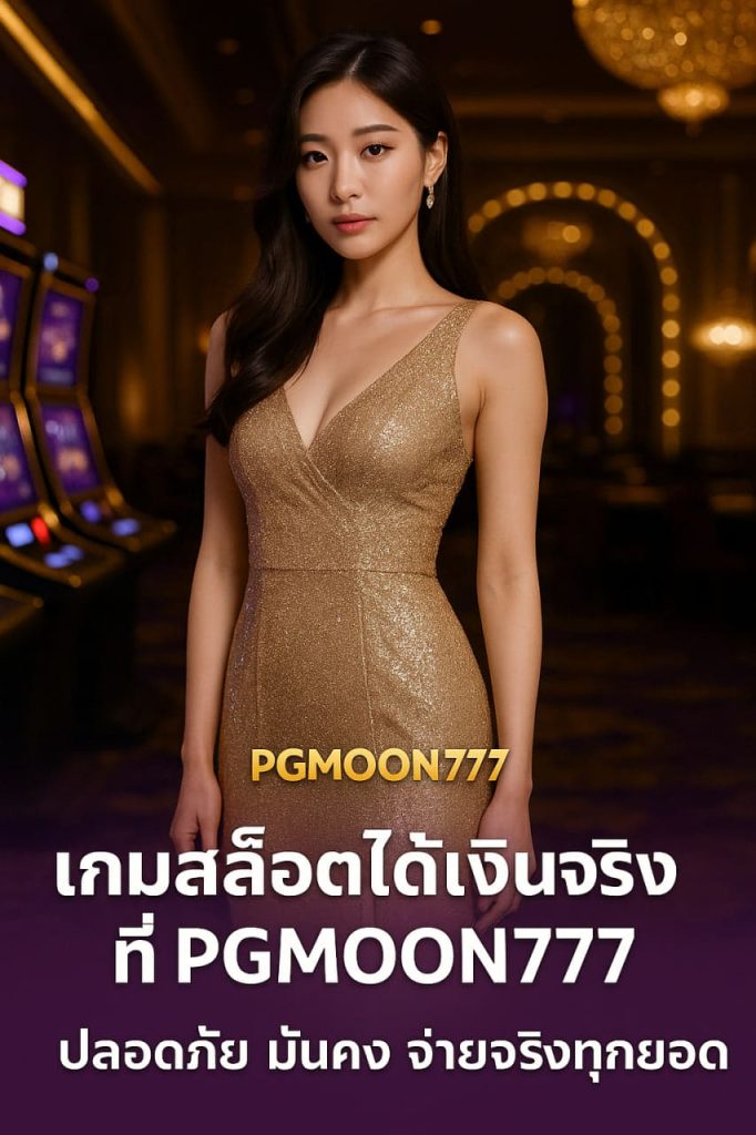 เกมสล็อตได้เงินจริงที่ PGMOON777 ปลอดภัย มั่นคง จ่ายจริงทุกยอด