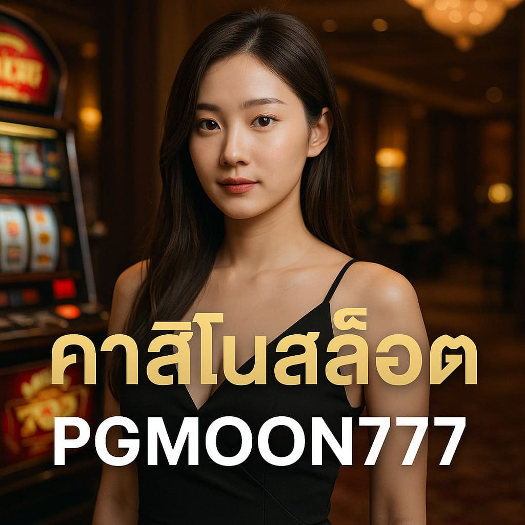 คาสิโนสล็อต ศูนย์รวมความบันเทิงออนไลน์คุณภาพ PGMOON777